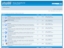 Tablet Screenshot of forum.tocamela.cat